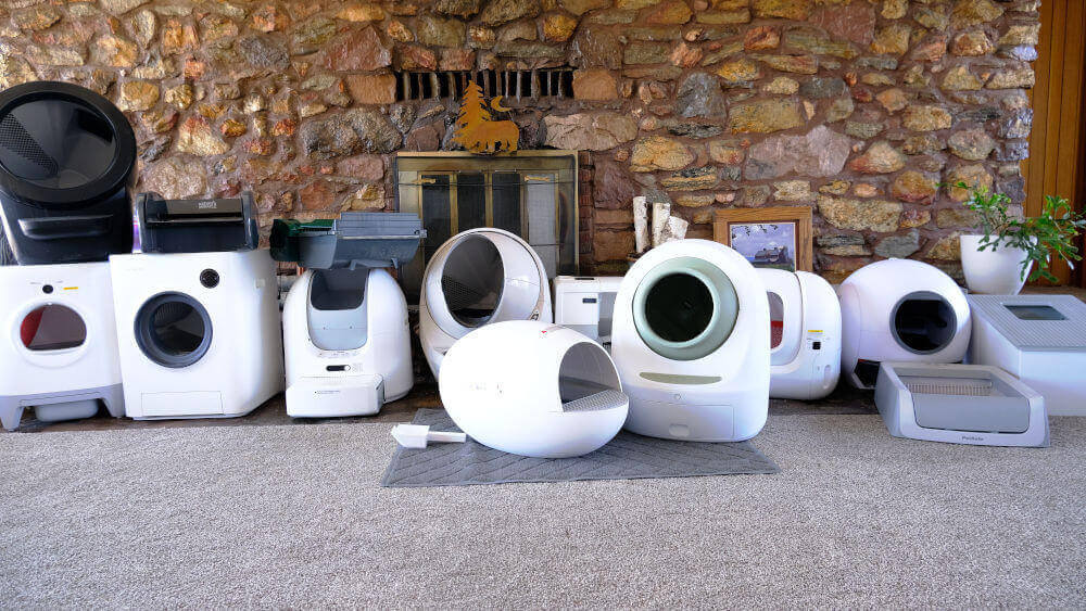 Self Cleaning Litter Boxes