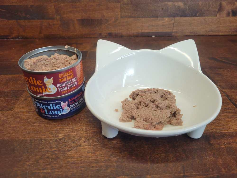 Birdie & Louie Chicken & Beef Flavored Pate Wet Cat Food