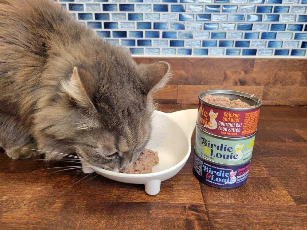 Birdie & Louie Chicken & Beef Flavored Pate Wet Cat Food