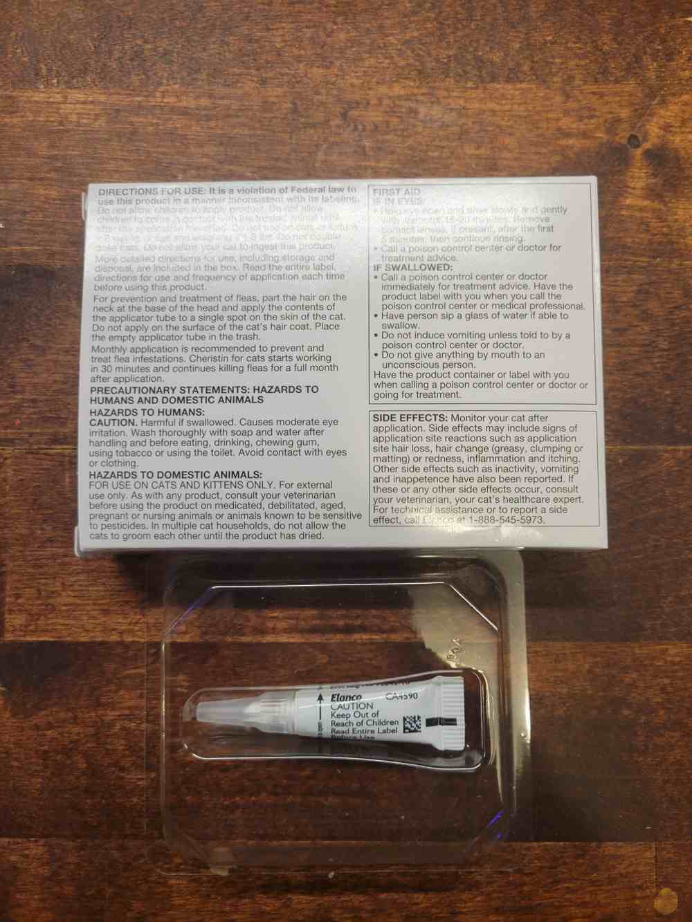 Capstar Oral Flea Treatment for Cats