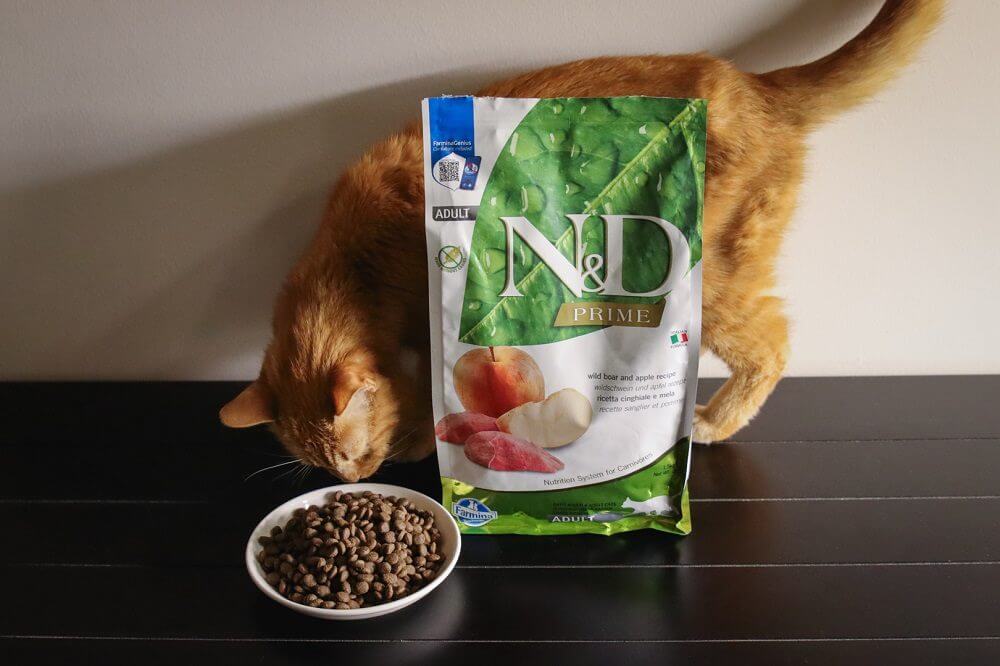 Farmina Natural & Delicious Wild Boar Grain-Free Formula Dry Cat Food