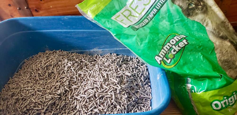 ​​Fresh News Unscented Non-Clumping Paper Cat Litter