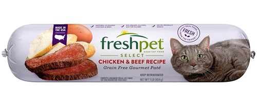 Freshpet Select Chicken & Beef Grain Free Gourmet Paté For Cats