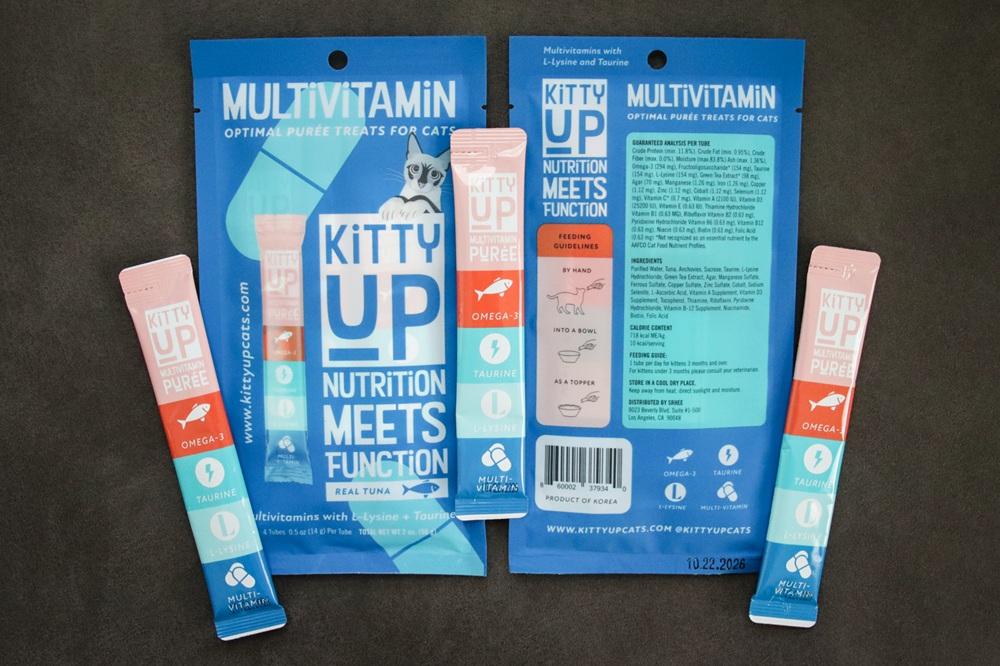 Kitty Up Real Tuna Puree Lickable Cat Treats