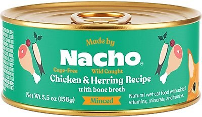 Made by Nacho Wild-Caught Chicken & Herring Recipe Minced