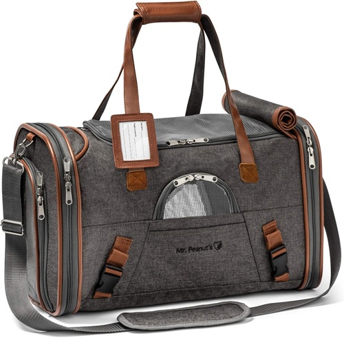 Mr. Peanut’s Airline-Approved Soft-Sided Pet Carrier