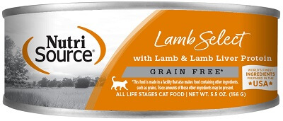 NutriSource Grain-Free Lamb & Lamb Liver Select Canned Food