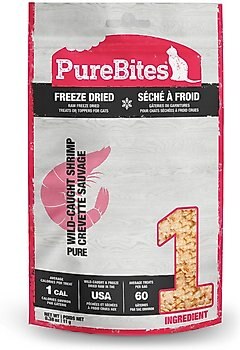 PureBites Freeze-Dried Cat Treats with Shrimp