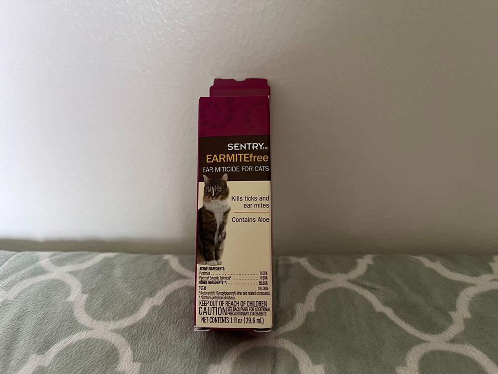 Sentry HC EARMITE Free Ear Miticide for Cats