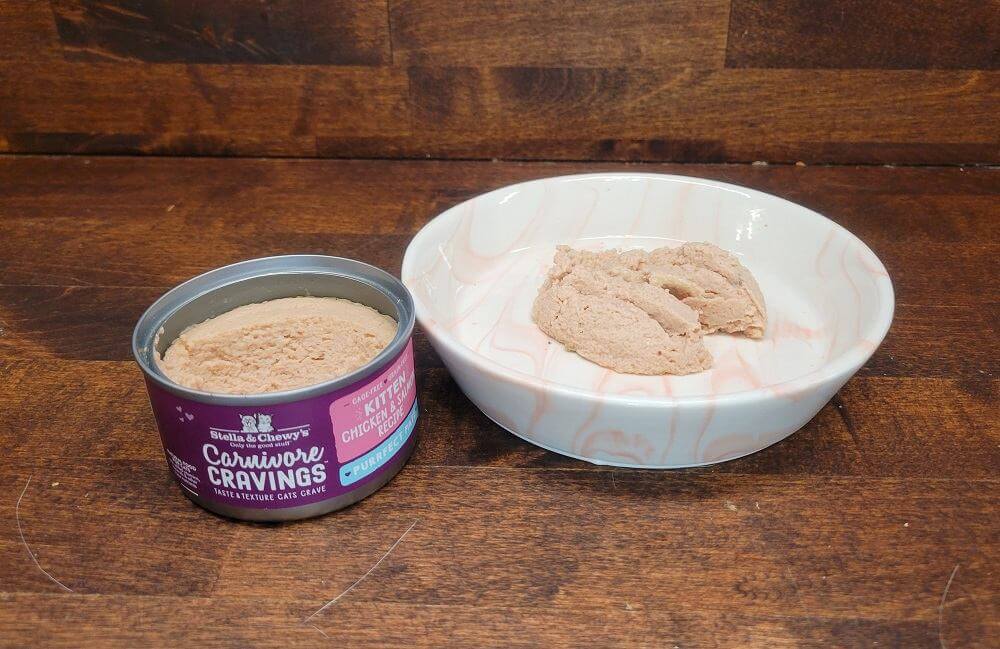 Stella & Chewy’s Carnivore Cravings Purrfect Paté Chicken & Salmon in Broth Kitten Recipe