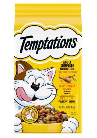 Temptations Tasty Chicken Flavor Adult Dry Cat Food