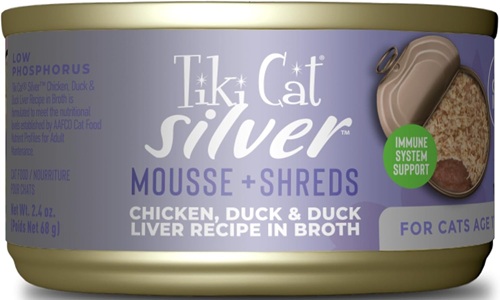 Tiki Cat Silver Chicken, Duck, Duck Liver Wet Cat Food