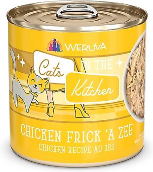 Weruva Cats in the Kitchen Chicken Frick 'A Zee Chicken Recipe Au Jus Grain-Free Wet Cat Food