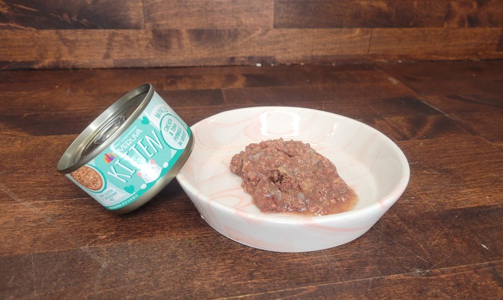 Weruva Kitten Minced Chicken & Tuna Formula in Gravy Wet Cat Food