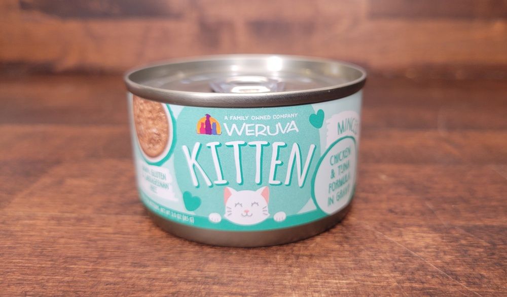 Weruva Kitten Minced Chicken & Tuna Formula in Gravy Wet Cat Food