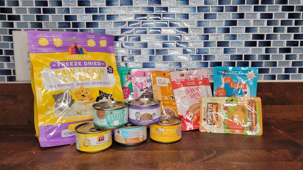 Weruva cat food products