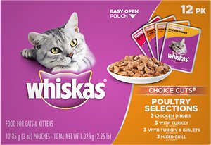 Whiskas Choice Cuts Chicken Dinner in Gravy
