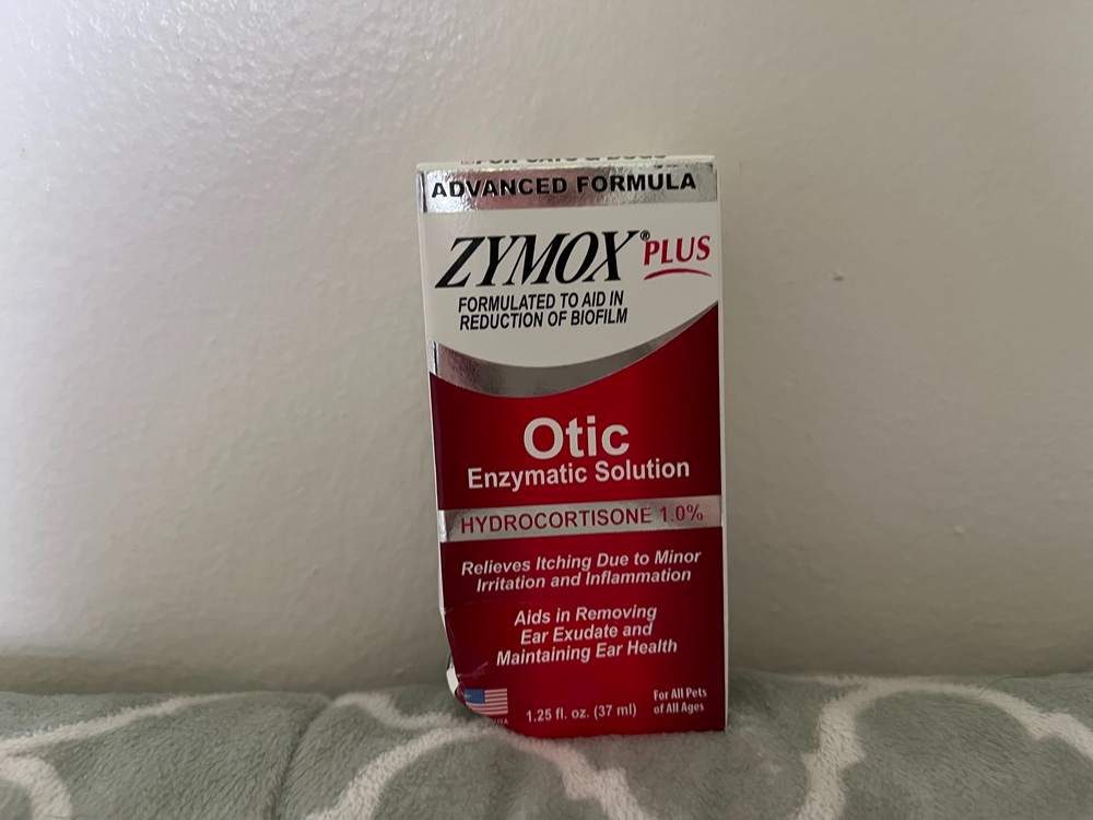 Zymox Otic Pet Ear Treatment with Hydrocortisone